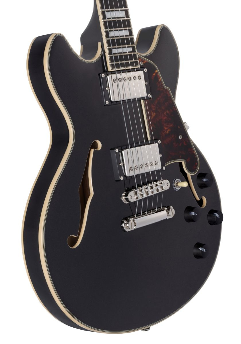 D'Angelico Premier Mini DC Black Flake gitara elektryczna3 D'Angelico Premier Mini DC Black Flake gitara elektryczna3