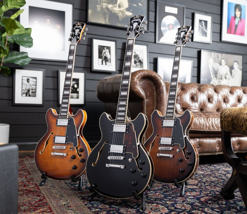 D'Angelico Premier Mini DC Black Flake gitara elektryczna5 D'Angelico Premier Mini DC Black Flake gitara elektryczna5