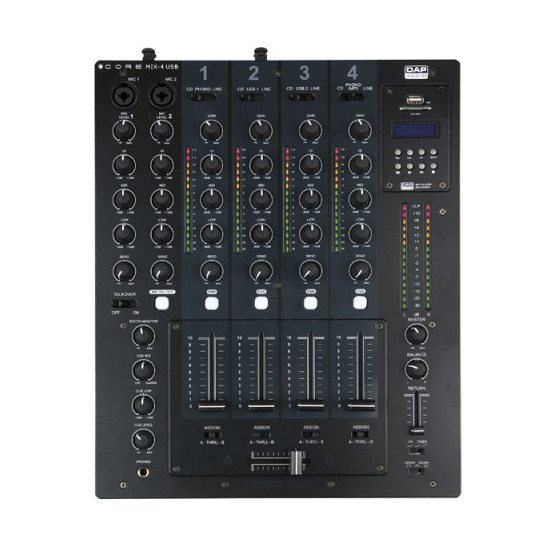 DAP Audio CORE MIX-4 USB - mikser DJ2 DAP Audio CORE MIX-4 USB - mikser DJ2