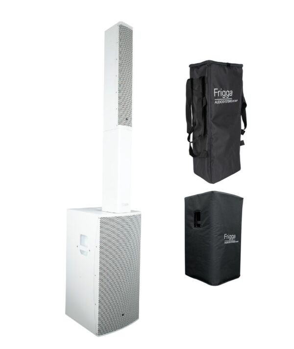 DAP Frigga - system nagłośnieniowy (biały) + pokrowce oryginalne