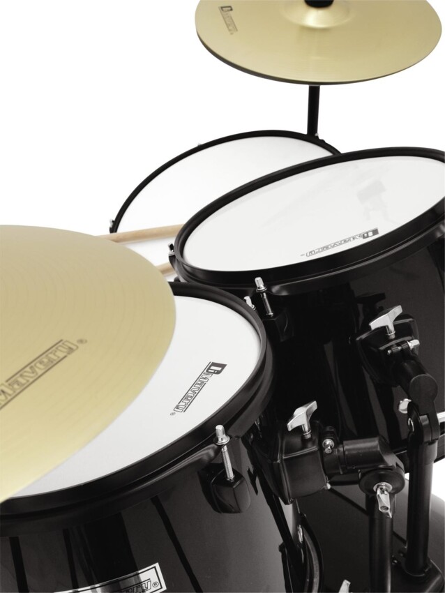 DIMAVERY DS-200 Drum set, black - perkusja akustyczna2 DIMAVERY DS-200 Drum set, black - perkusja akustyczna2