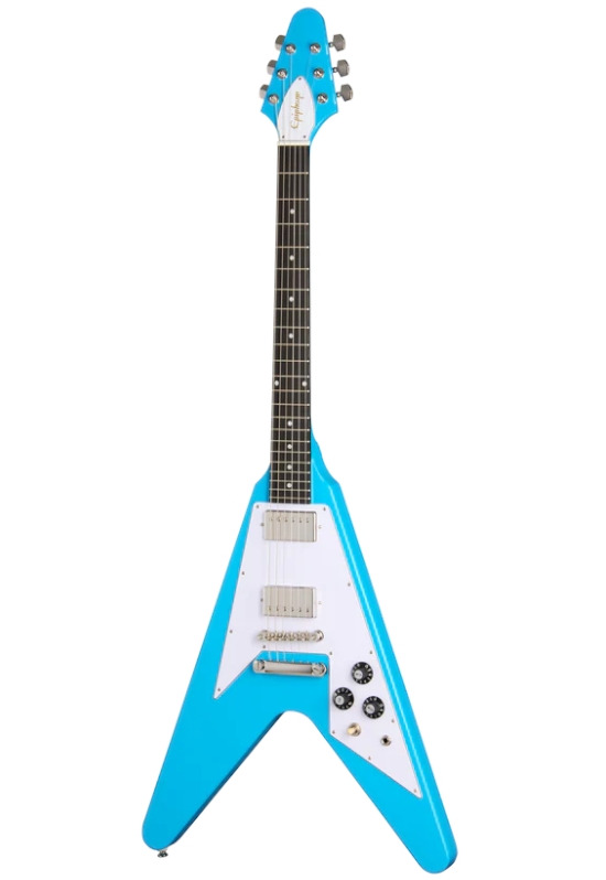 Epiphone Flying V 70s Maui Blue