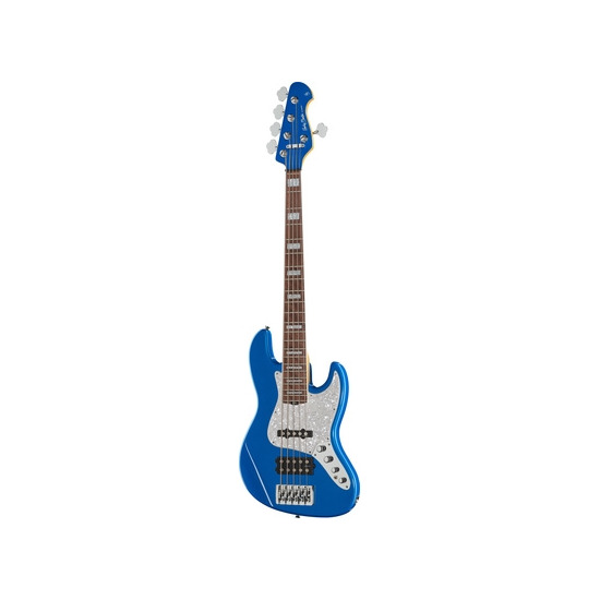 Gitara basowa Harley Benton Enhanced MJ-5EB Lake Blue