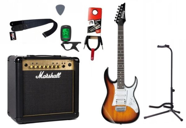 Gitara elektryczna Ibanez GRG140 + wzmacniacz - zestaw 1411