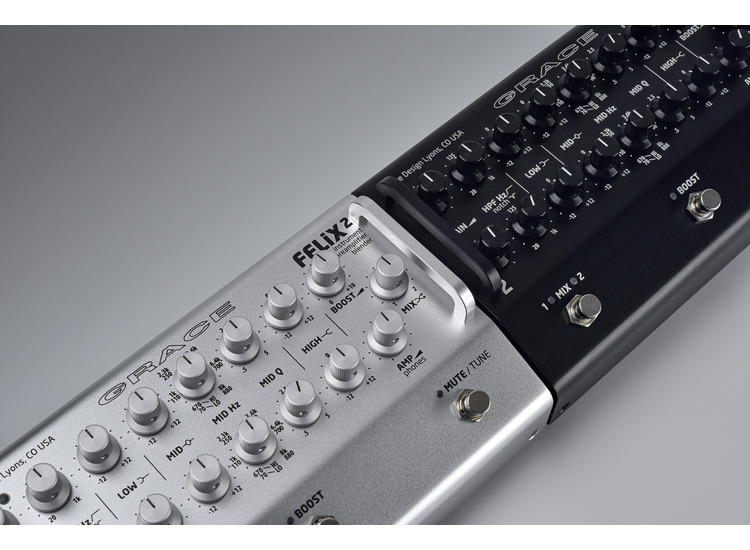 Grace Design FELIX 2 - Instrument Preamp / EQ / DI, silver1 Grace Design FELIX 2 - Instrument Preamp / EQ / DI, silver1