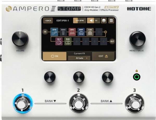 Hotone Ampero II Stomp MP300 - multiefekt gitarowy