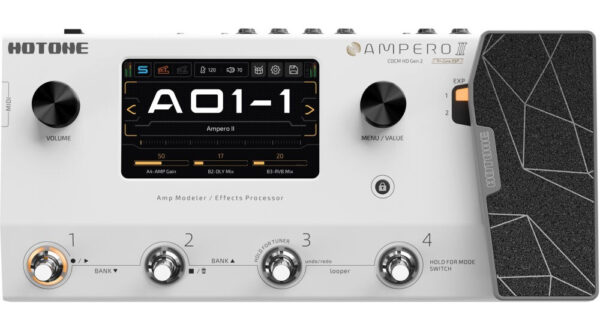 Hotone MP350 Ampero II - multiefekt gitarowy