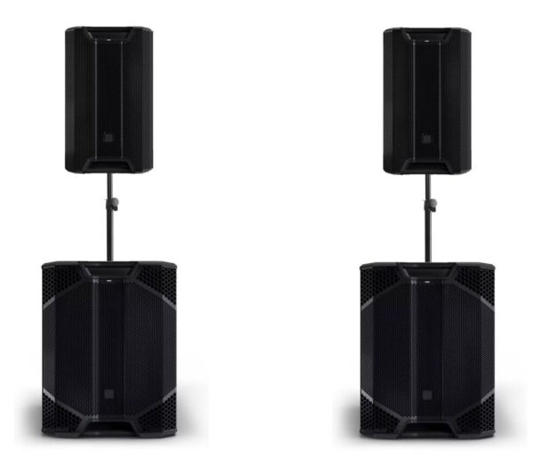 LD Systems 2x ICOA PRO 15 A + 2x ICOA PRO SUB 21 A - zestaw nagłośnieniowy