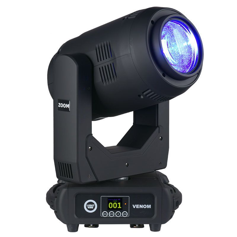 LIGHT4ME 2x VENOM ZOOM 350 + CASE - zestaw głowic ruchomych LED beam spot wash6 LIGHT4ME 2x VENOM ZOOM 350 + CASE - zestaw głowic ruchomych LED beam spot wash6