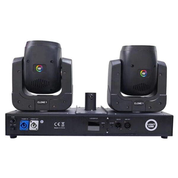 LIGHT4ME CLONE 1 efekt świetlny LED RGBW 2x głowic