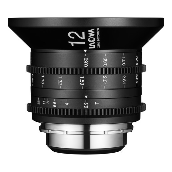Laowa 12mm T2.9 Zero-D Cine - obiektyw stałoogniskowy, Arri PL
