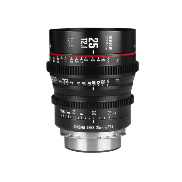 Meike 25mm T2.1 Super35 Prime Cine Lens