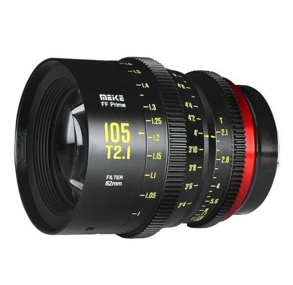 Meike FF-Prime Cine 105mm T2.1 Lens (E-Mount, EF,PL)0