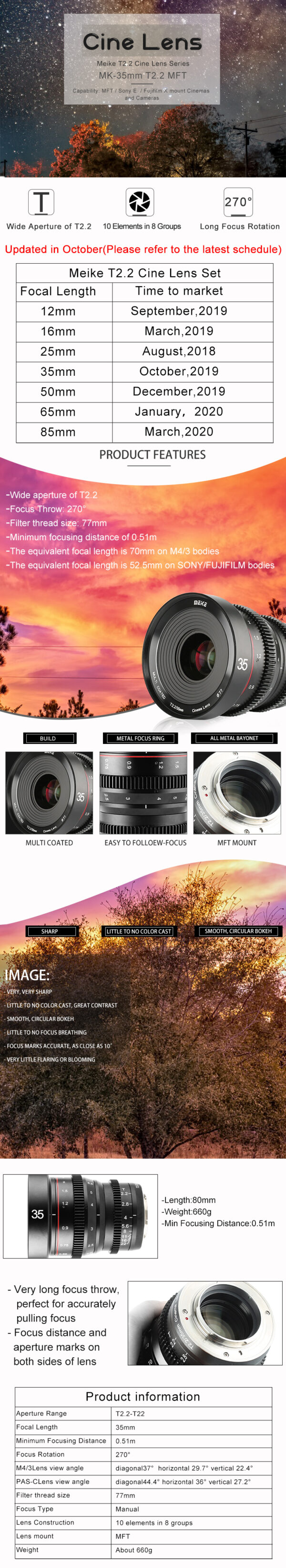 Meike MK-35MM T2.2 E0