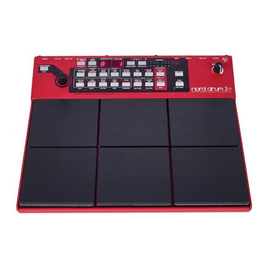 Nord Drum 3P - 6 - kanałowy wirtualny analogowy syntezator perkusyjny - ekspozycja