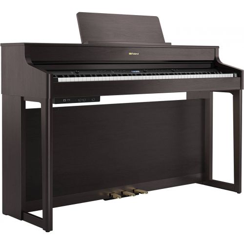 Roland HP702-DR (Dark Rosewood) pianino cyfrowe z Bluetooth, 3D Ambience, aplikacja do nauki