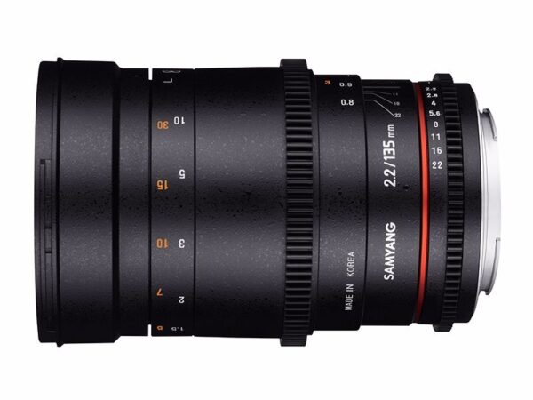SAMYANG 135mm T2.2 VDSLR ED UMC