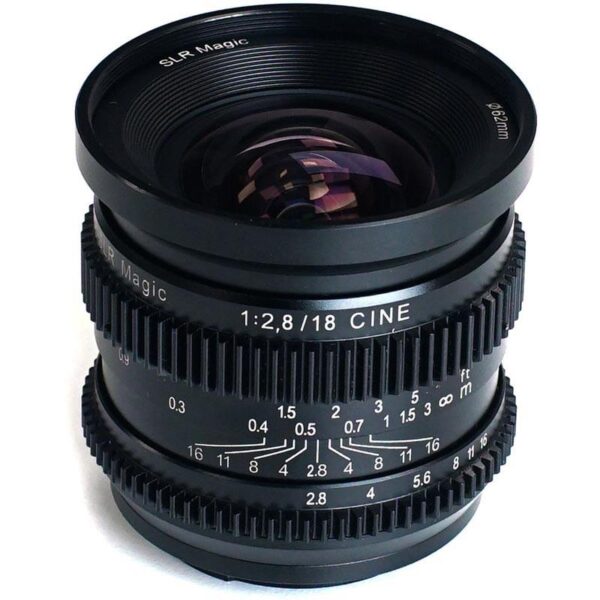 SLR Magic CINE 18mm F2.8 lens (Sony E Mount)