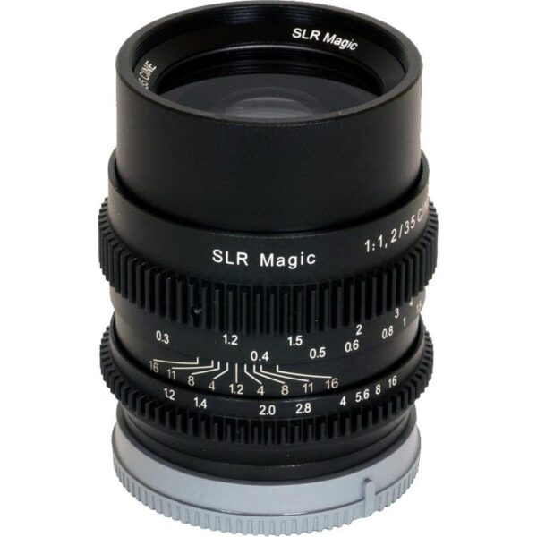 SLR Magic CINE 35mm F1.2 lens (Sony E Mount)