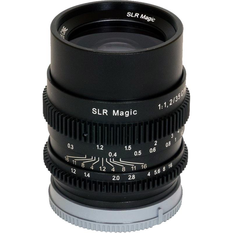 SLR Magic CINE 35mm F1.2 lens (Sony E Mount) SLR Magic CINE 35mm F1.2 lens (Sony E Mount)
