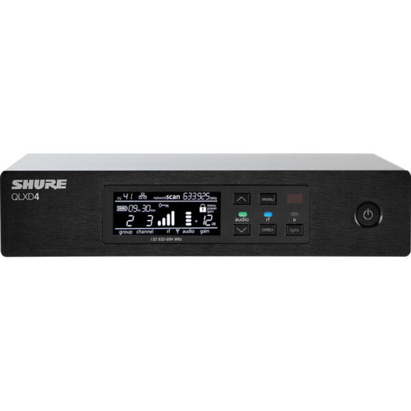 Shure QLXD4E=-G51 - odbiornik cyfrowy (470-534 MHz)