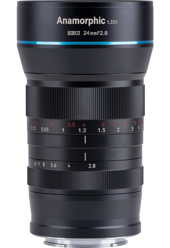 Sirui Obiektyw Anamorficzny 1,33x 24mm f/2.8 Sony E-Mount
