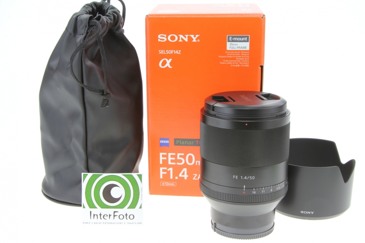 Sony FE 50mm F1.4 ZA Zeiss Planar T* (SEL50F14Z) Sony FE 50mm F1.4 ZA Zeiss Planar T* (SEL50F14Z)