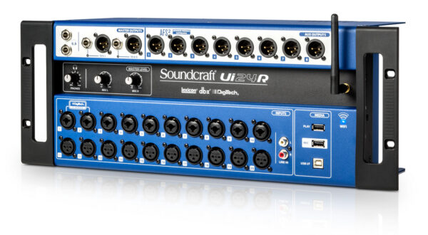 Soundcraft Ui 24R - mikser cyfrowy WiFi/USB/iOS/MP3