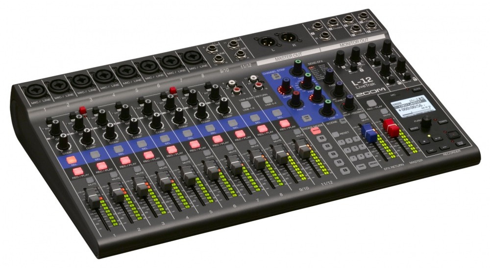 Zoom LiveTrak L-12 - mikser cyfrowy0 Zoom LiveTrak L-12 - mikser cyfrowy0