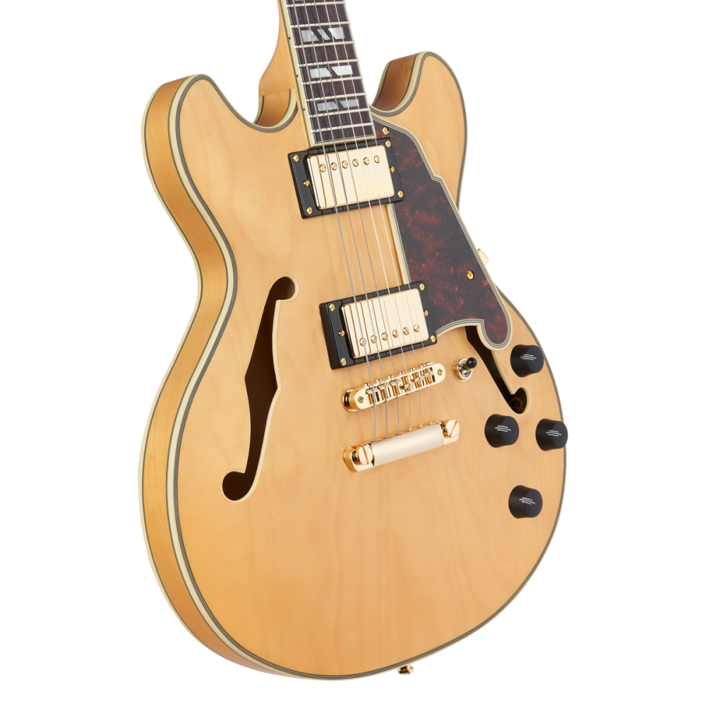 D’Angelico Deluxe Mini DC Satin Honey - gitara elektryczna2 D’Angelico Deluxe Mini DC Satin Honey - gitara elektryczna2