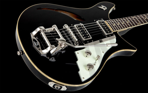 Duesenberg Double Cat Black gitara elektryczna0