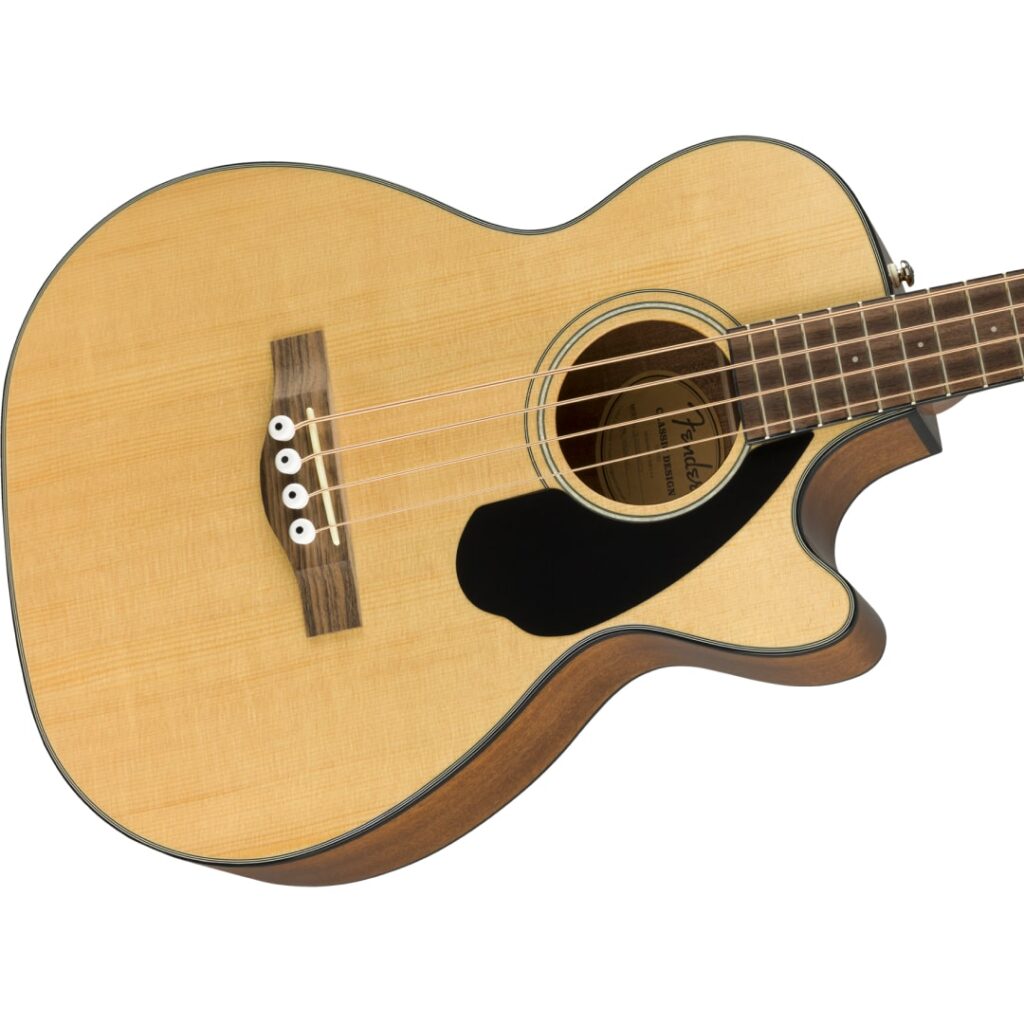 Fender CB-60SCE Bass Natural ][ 4-strunowa elektro-akustyczna gitara basowa
