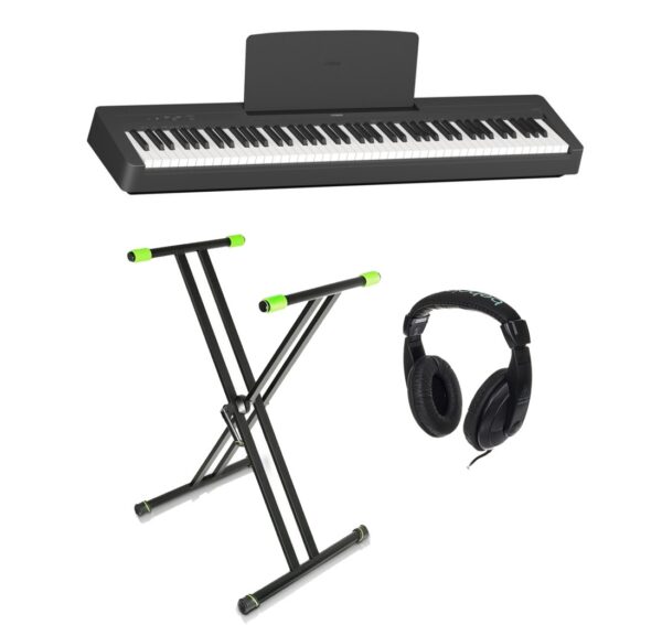 Pianino cyfrowe Yamaha P-145BT Bluetooth + statyw i słuchawki