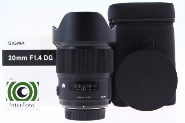 Sigma A 20mm F1.4 DG HSM ART Sony E-mount0