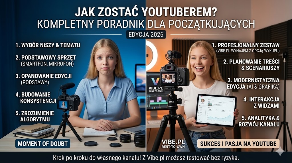 Jak zostać youtuberem? Kompletny poradnik dla początkujących