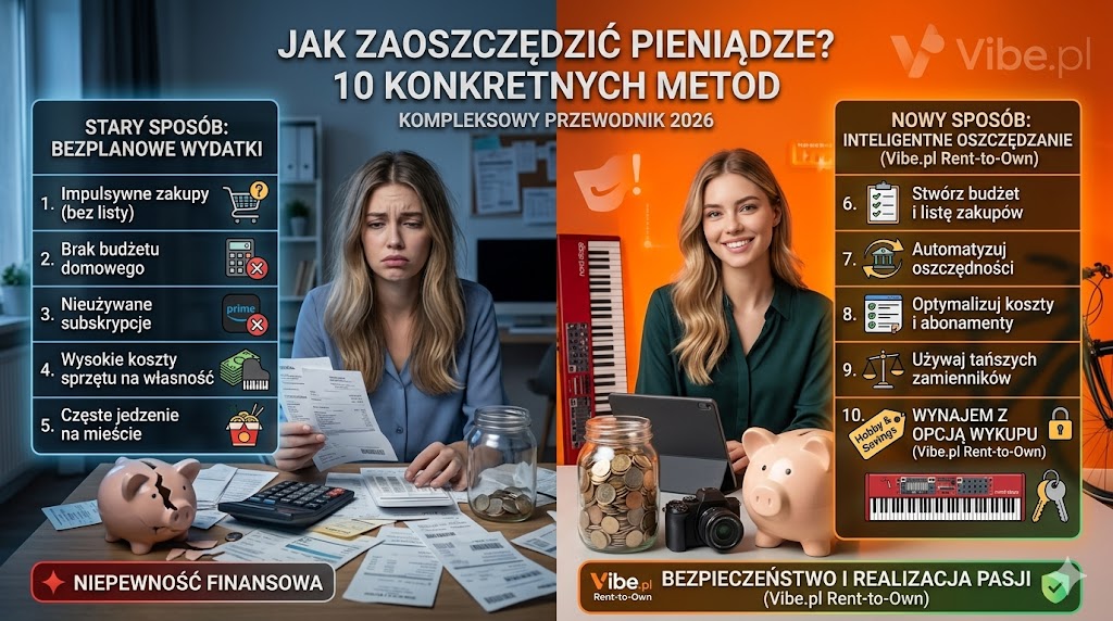 Jak zaoszczędzić pieniądze? 10 konkretnych metod