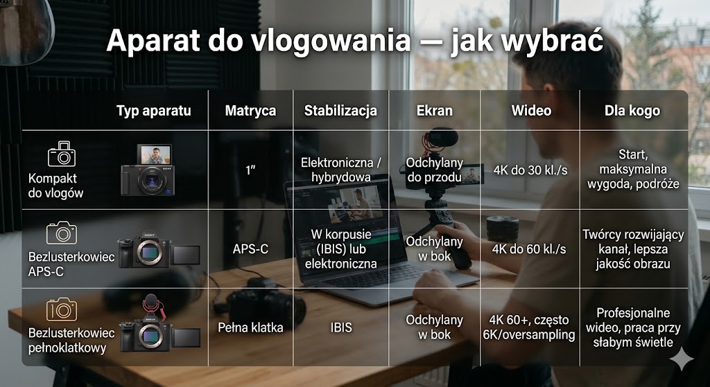Aparat do vlogowania — jak wybrać