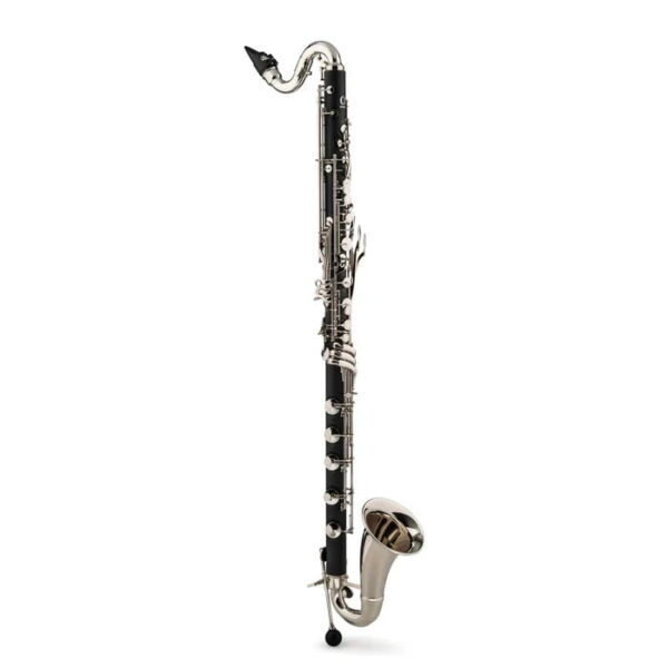 BACKUN Alpha klarnet basowy, skala do C, ABS, Nickel