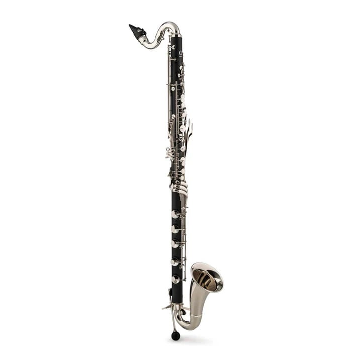 BACKUN Alpha klarnet basowy, skala do C, ABS, Nickel BACKUN Alpha klarnet basowy, skala do C, ABS, Nickel