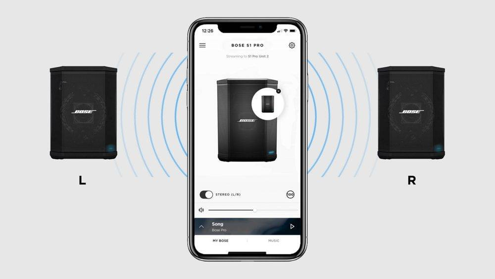 BOSE S1 PRO - przenośna kolumna z bluetooth bez akumulatora4 BOSE S1 PRO - przenośna kolumna z bluetooth bez akumulatora4