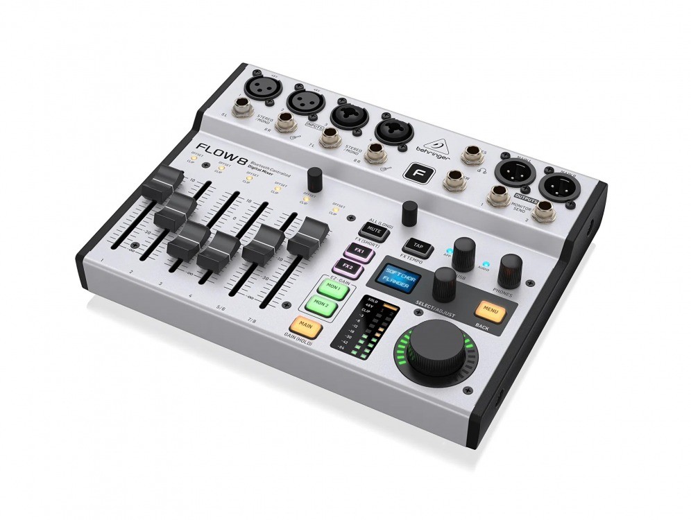 Behringer FLOW 8 - mikser cyfrowy do podcastów3 Behringer FLOW 8 - mikser cyfrowy do podcastów3