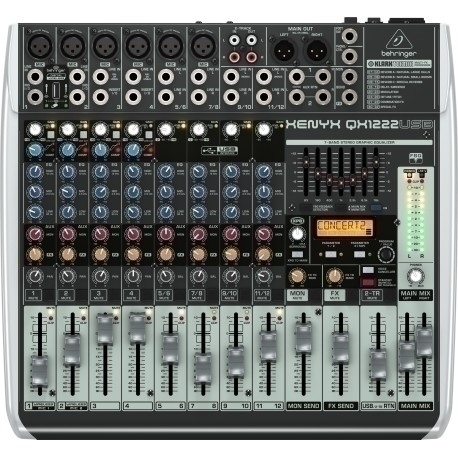 Behringer QX1222USB - Mikser audio Behringer QX1222USB - Mikser audio
