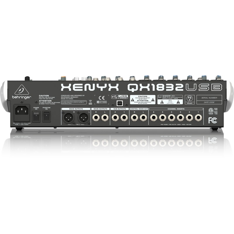 Behringer QX1832USB - Mikser audio2 Behringer QX1832USB - Mikser audio2