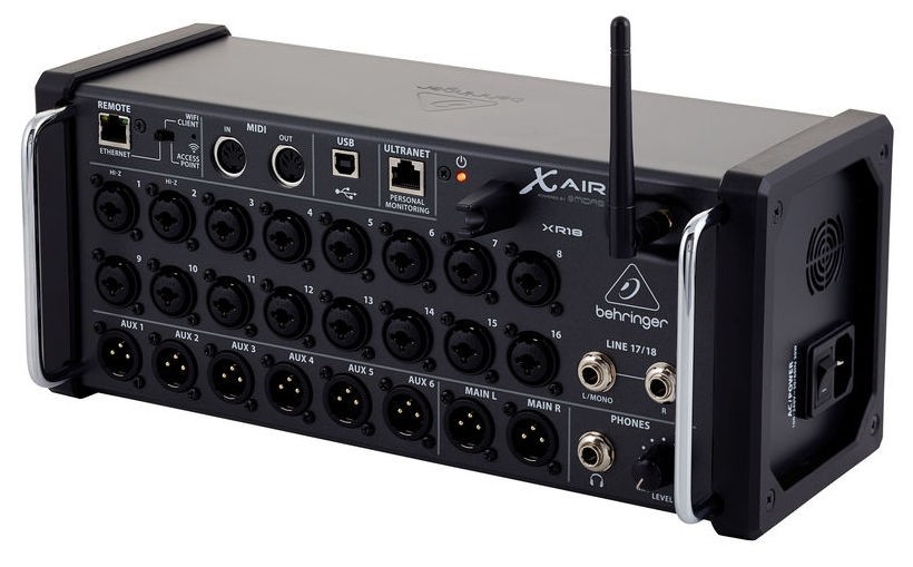 Behringer X AIR XR18 - 18-kanałowy mikser cyfrowy z WiFi0 Behringer X AIR XR18 - 18-kanałowy mikser cyfrowy z WiFi0