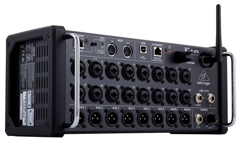 Behringer X AIR XR18 - 18-kanałowy mikser cyfrowy z WiFi6 Behringer X AIR XR18 - 18-kanałowy mikser cyfrowy z WiFi6
