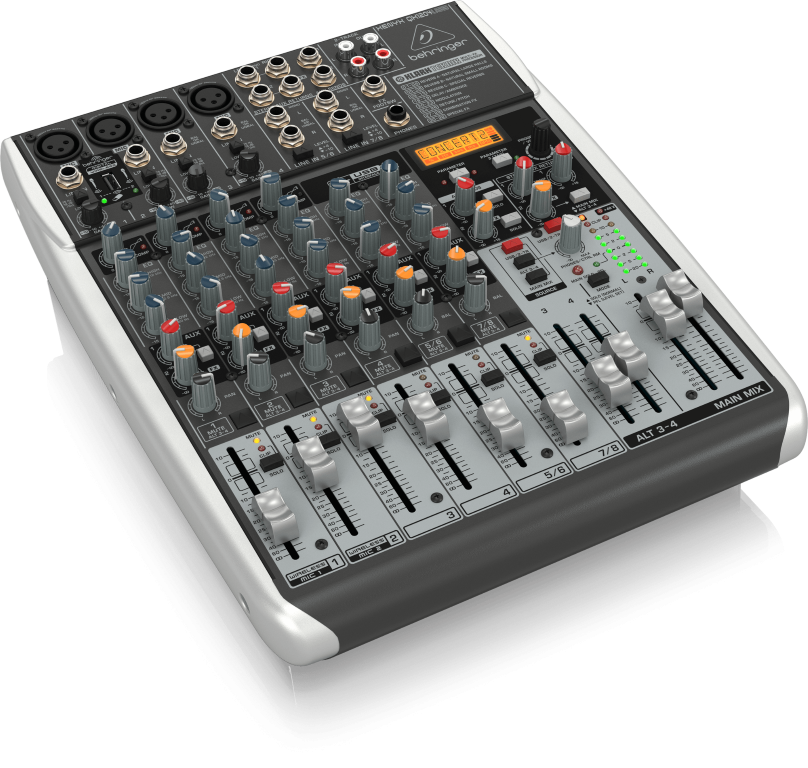 Behringer XENYX QX 1204 USB - mikser audio0 Behringer XENYX QX 1204 USB - mikser audio0