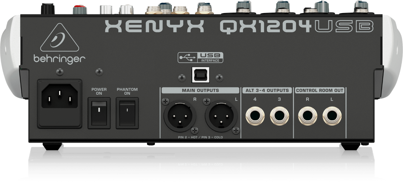 Behringer XENYX QX 1204 USB - mikser audio2 Behringer XENYX QX 1204 USB - mikser audio2