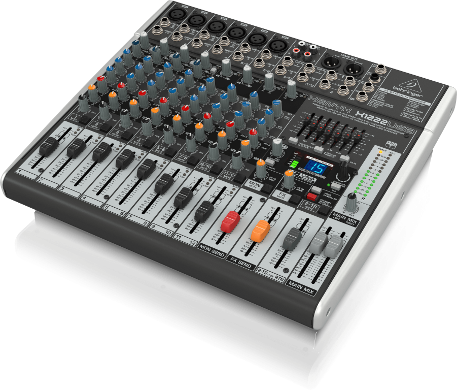 Behringer XENYX X1222 USB - mikser1 Behringer XENYX X1222 USB - mikser1