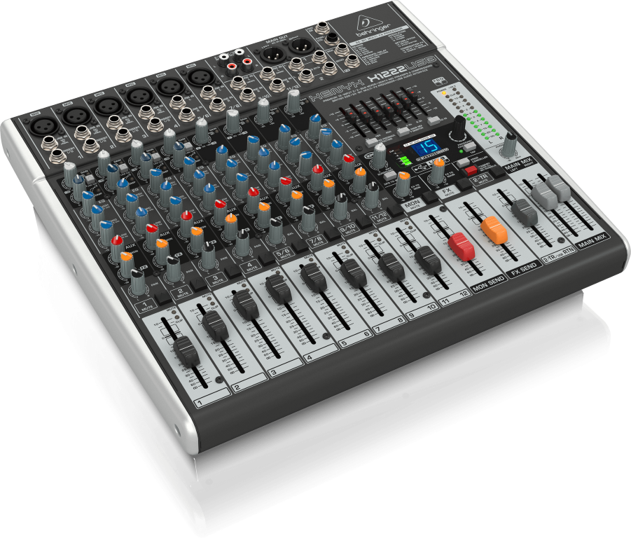 Behringer XENYX X1222 USB - mikser0 Behringer XENYX X1222 USB - mikser0