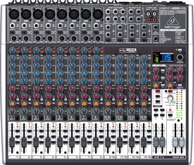 Behringer XENYX X2222USB - mikser stereo USB Behringer XENYX X2222USB - mikser stereo USB